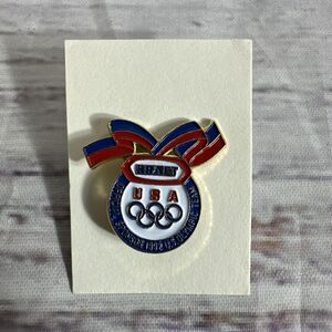 Vintage Kraft Official Sponsor 1992 USA Olympics Team Hat Lapel Pin New
